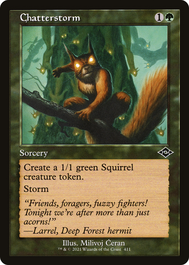 Chatterstorm (Retro Frame) (411) [Modern Horizons 2] - Deck Out Gaming