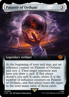 Palantir of Orthanc (Extended Art) (381) [The Lord of the Rings: Tales of Middle-earth] foil - Deck Out Gaming