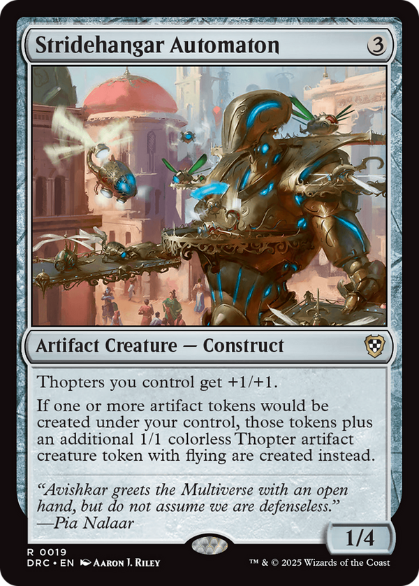 Stridehangar Automaton (19) [Commander: Aetherdrift] - Deck Out Gaming