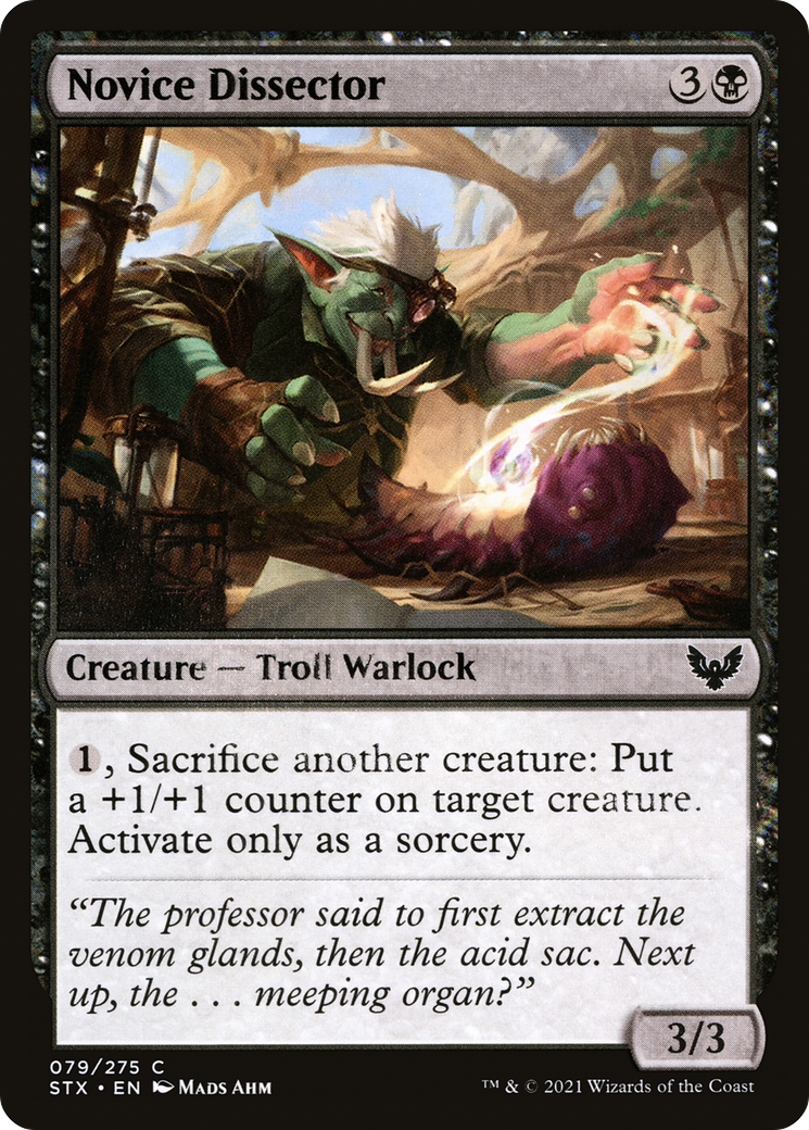 Novice Dissector (79) [Strixhaven: School of Mages] foil - Deck Out Gaming