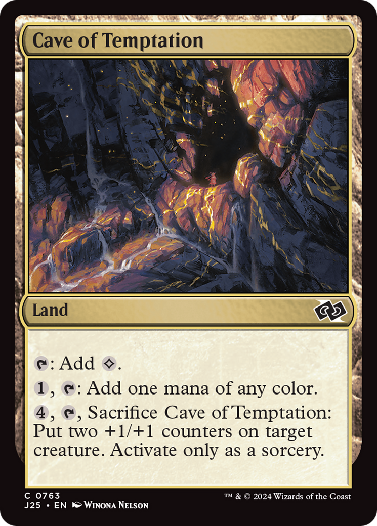 Cave of Temptation (763) [Foundations Jumpstart] - Deck Out Gaming