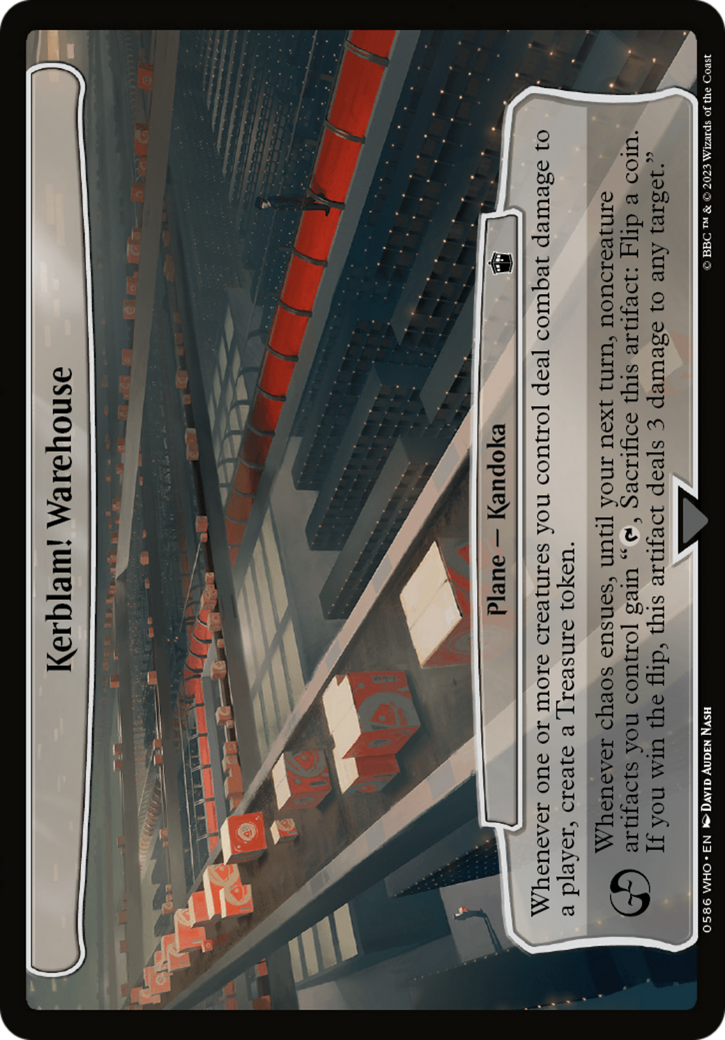 Kerblam! Warehouse (586) [Doctor Who] - Deck Out Gaming