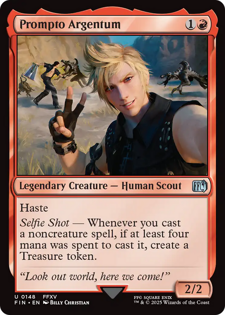 Prompto Argentum (148) [FINAL FANTASY] foil - Deck Out Gaming