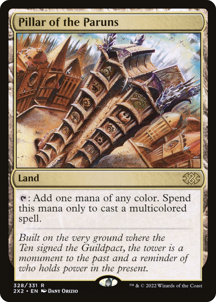 Pillar of the Paruns (328) [Double Masters 2022] foil - Deck Out Gaming