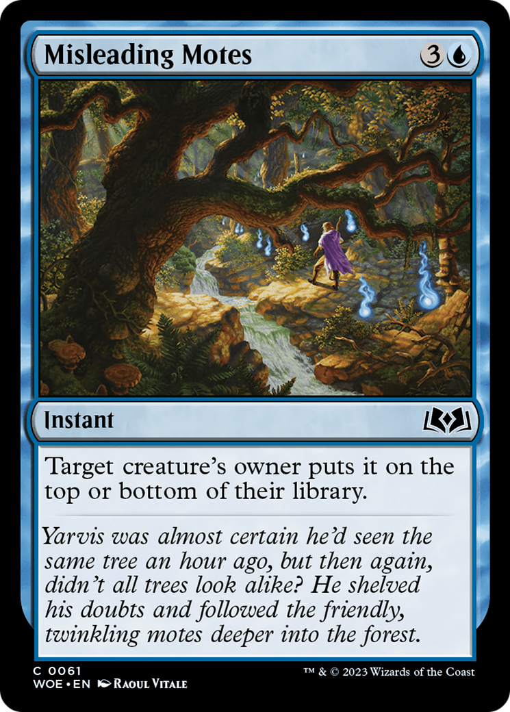 Misleading Motes (61) [Wilds of Eldraine] foil - Deck Out Gaming