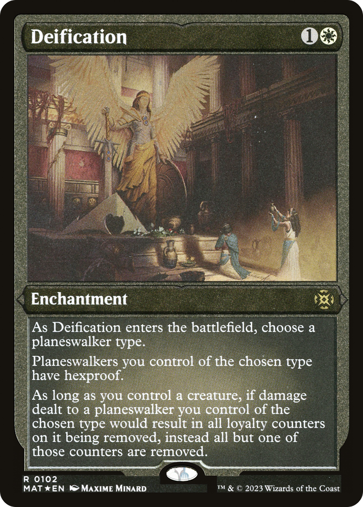 Deification (102) [March of the Machine: The Aftermath] etched - Deck Out Gaming