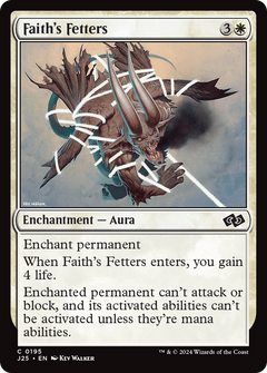 Faith's Fetters (195) [Foundations Jumpstart] - Deck Out Gaming