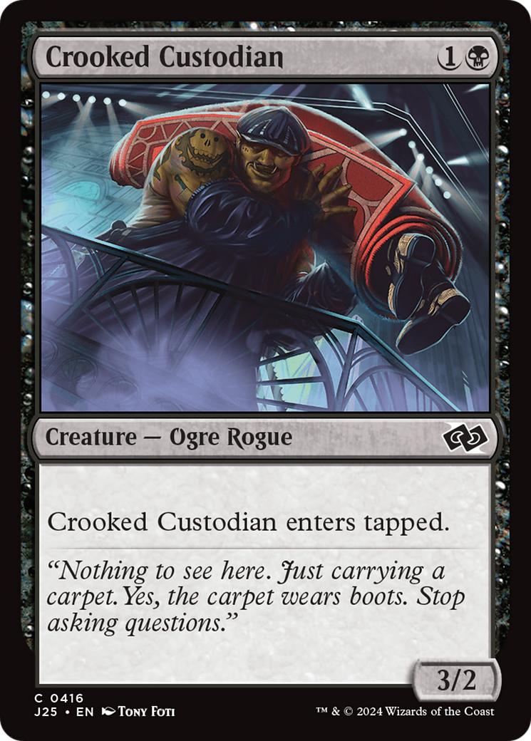 Crooked Custodian (416) [Foundations Jumpstart] - Deck Out Gaming