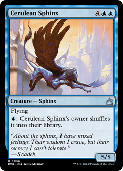 Cerulean Sphinx (36) [Ravnica Remastered] - Deck Out Gaming