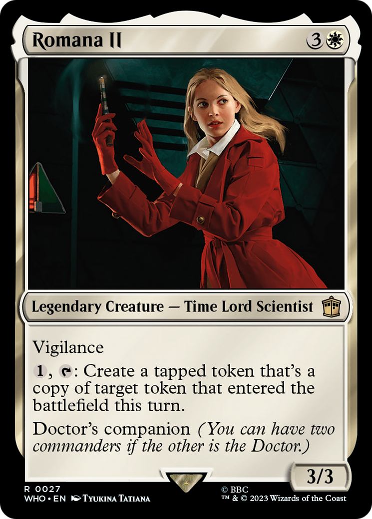 Romana II (27) [Doctor Who] - Deck Out Gaming