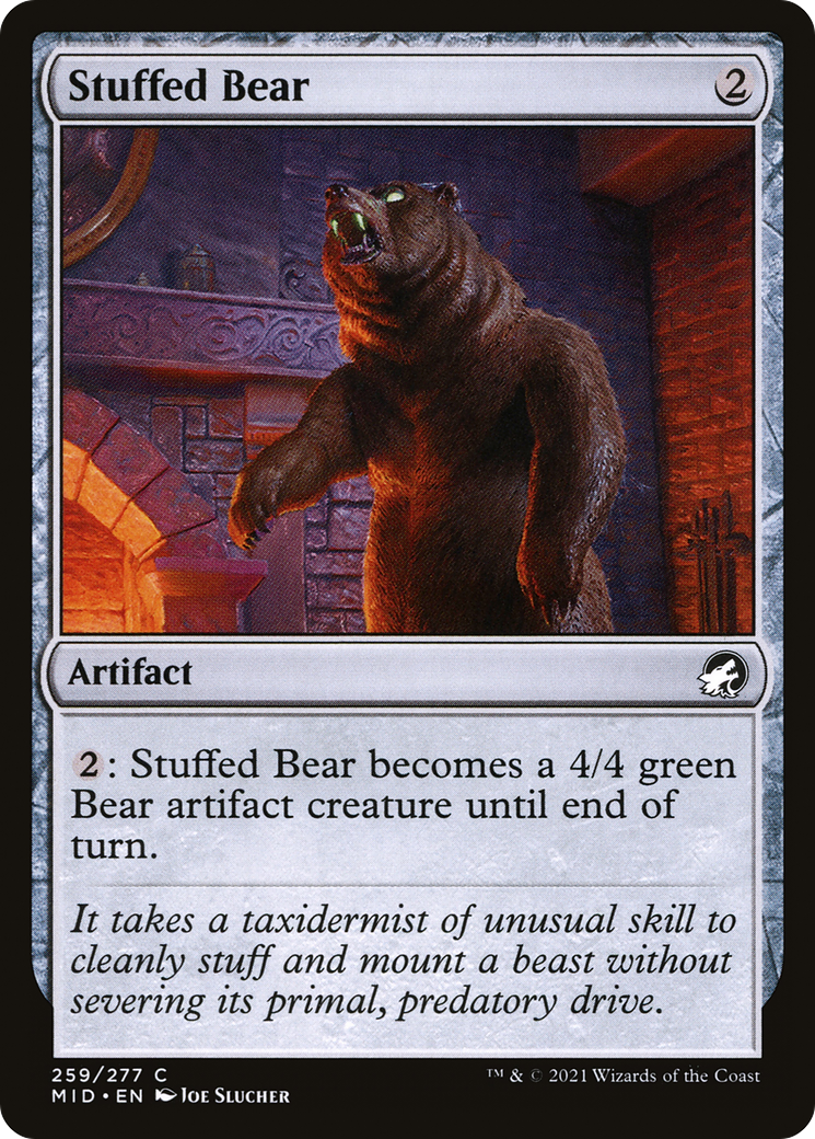 Stuffed Bear (259) [Innistrad: Midnight Hunt] - Deck Out Gaming