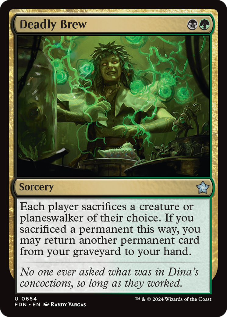Deadly Brew (654) [Foundations] - Deck Out Gaming