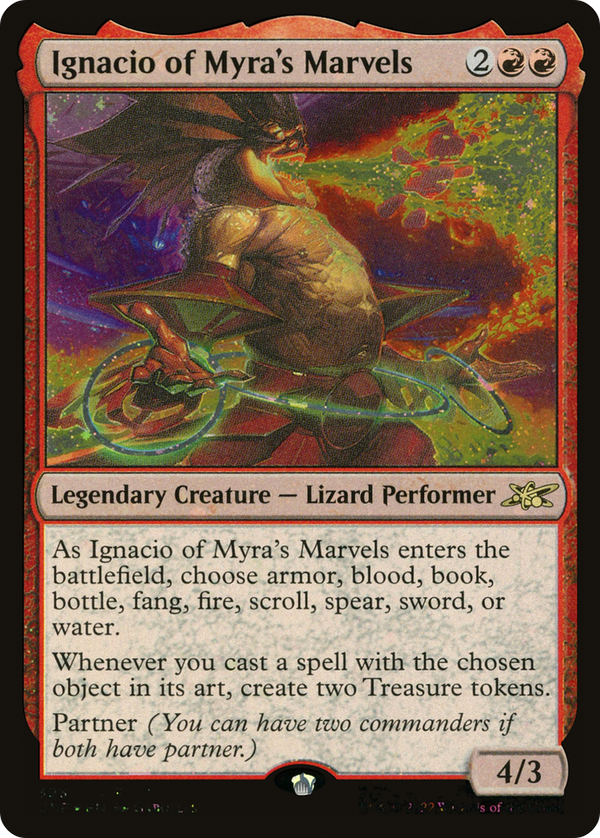 Ignacio of Myra's Marvels (Galaxy Foil) (398) [Unfinity] foil - Deck Out Gaming