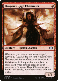 Dragon's Rage Channeler (121) [Modern Horizons 2] foil - Deck Out Gaming