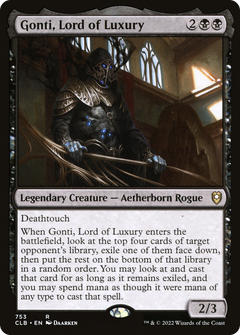 Gonti, Lord of Luxury (753) [Commander Legends: Battle for Baldur's Gate] - Deck Out Gaming