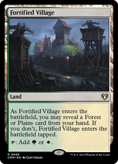 Fortified Village (996) [Commander Masters] - Deck Out Gaming