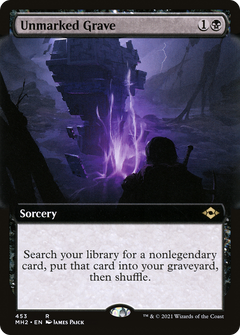 Unmarked Grave (Extended Art) (453) [Modern Horizons 2] - Deck Out Gaming