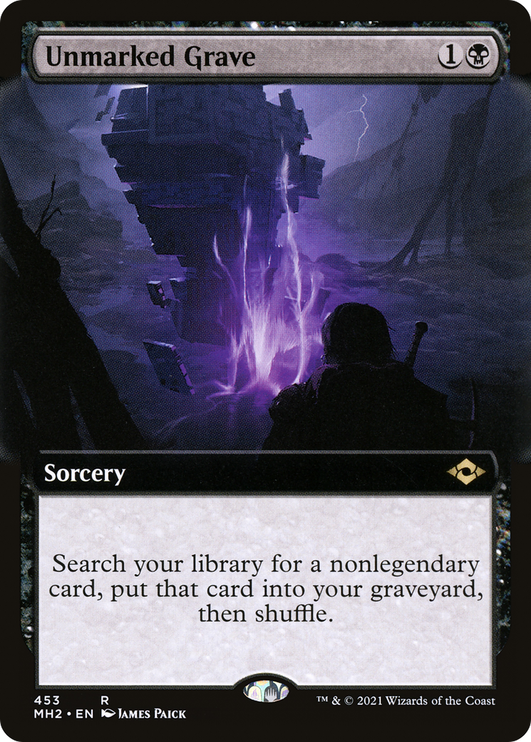 Unmarked Grave (Extended Art) (453) [Modern Horizons 2] - Deck Out Gaming