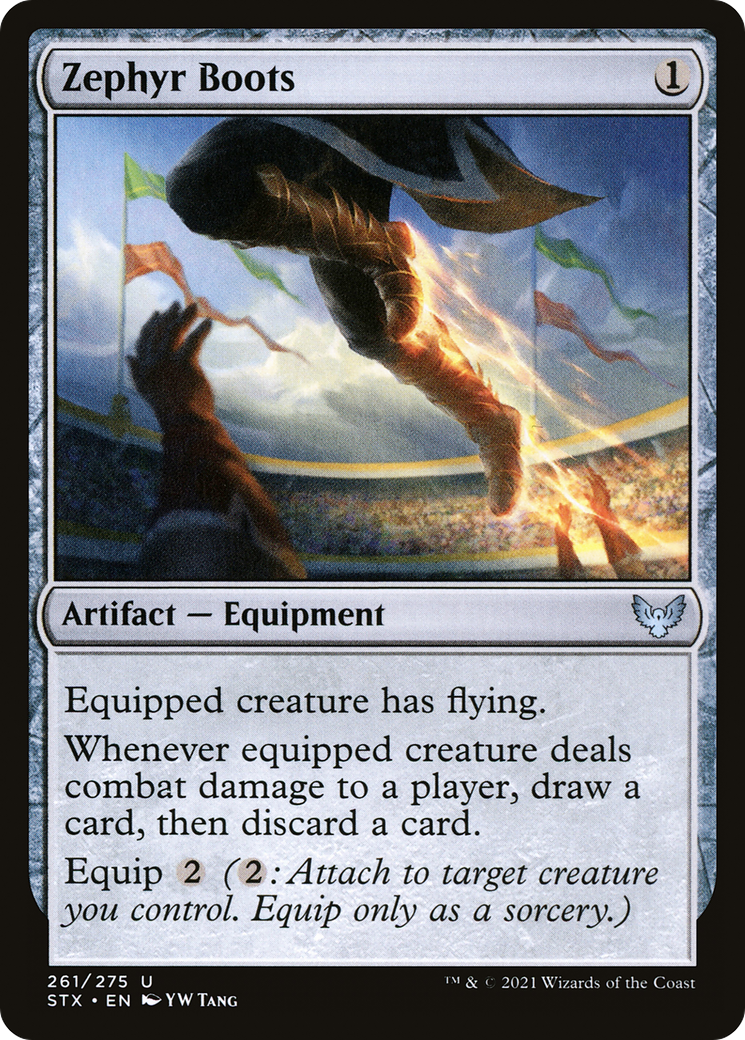 Zephyr Boots (261) [Strixhaven: School of Mages] - Deck Out Gaming
