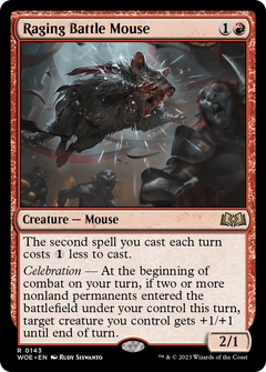 Raging Battle Mouse (143) [Wilds of Eldraine] - Deck Out Gaming