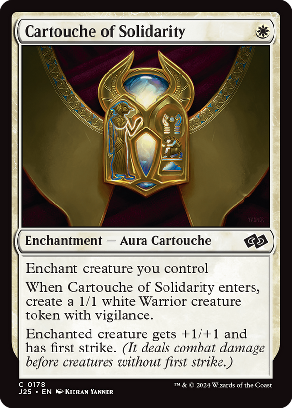 Cartouche of Solidarity (178) [Foundations Jumpstart] - Deck Out Gaming