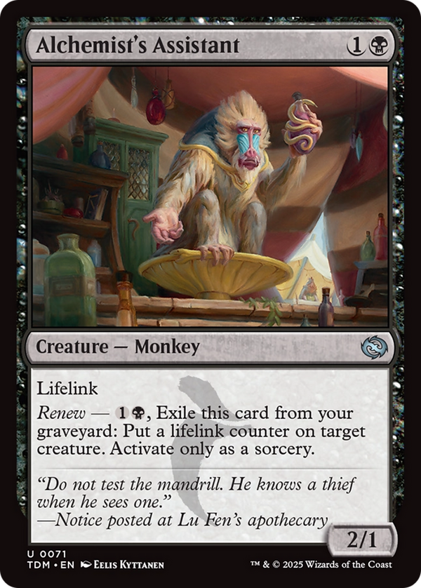 Alchemist's Assistant (71) [Tarkir: Dragonstorm] foil - Deck Out Gaming