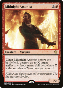 Midnight Arsonist (27) [Commander: Innistrad: Crimson Vow] - Deck Out Gaming