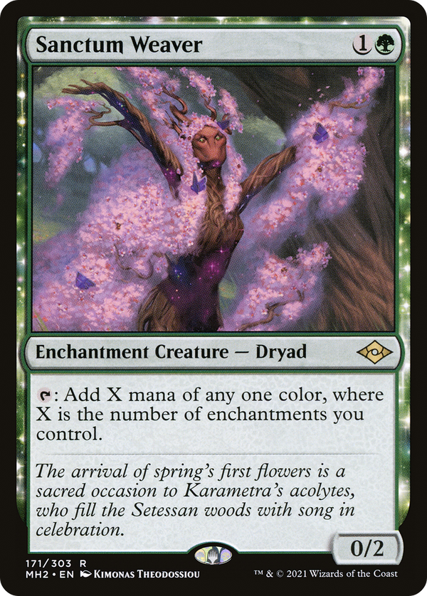Sanctum Weaver (171) [Modern Horizons 2] - Deck Out Gaming