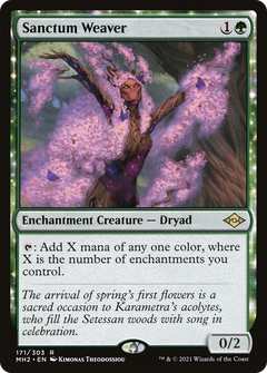 Sanctum Weaver (171) [Modern Horizons 2] foil - Deck Out Gaming