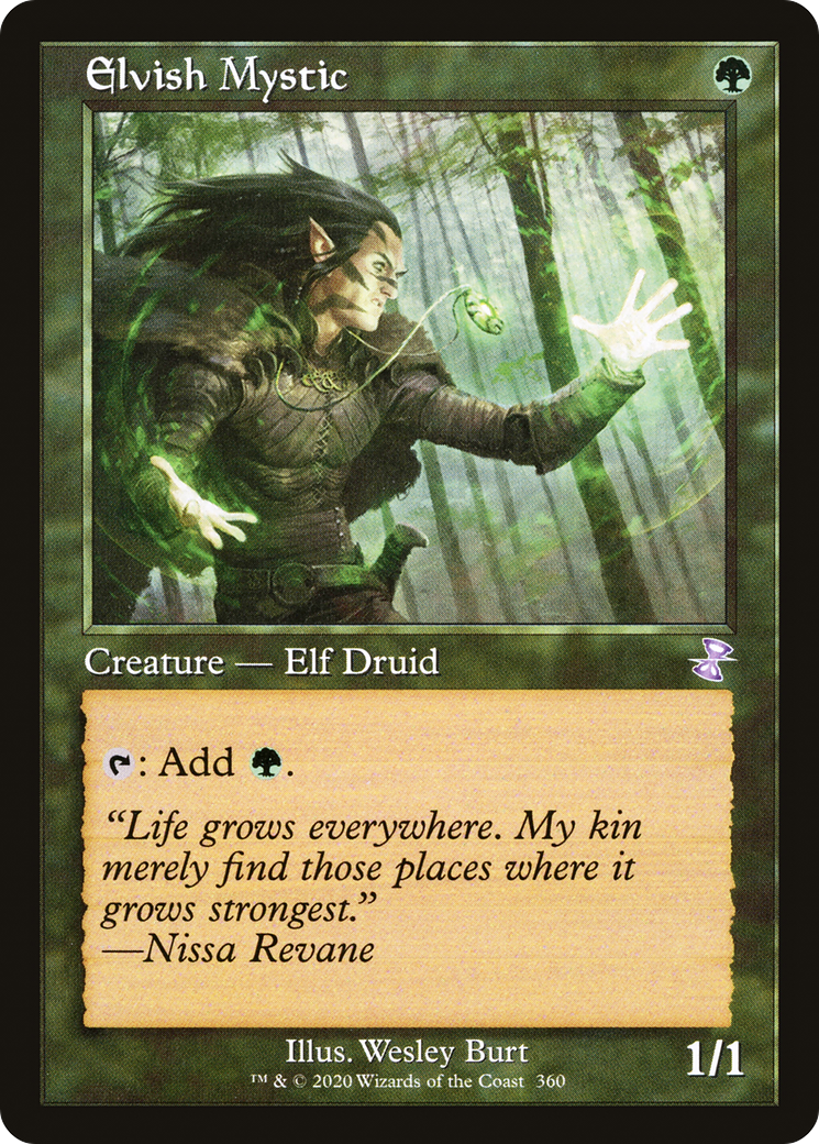 Elvish Mystic (360) [Time Spiral Remastered] foil - Deck Out Gaming