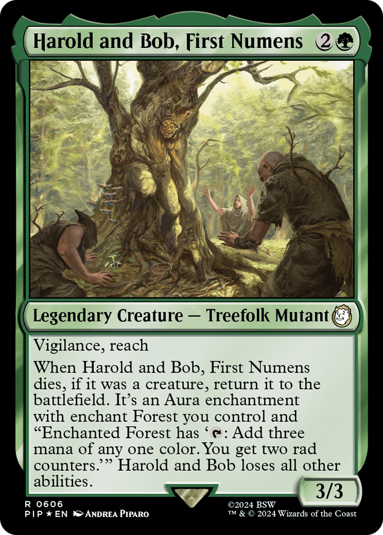 Harold and Bob, First Numens (Surge Foil) (606) [Fallout] foil - Deck Out Gaming