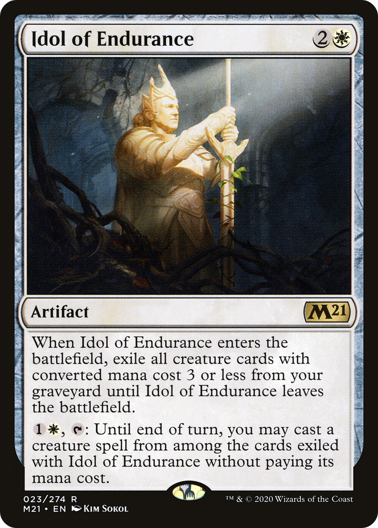 Idol of Endurance (23) [Core Set 2021] - Deck Out Gaming