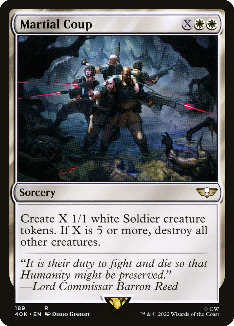 Martial Coup (189) [Warhammer 40,000 Commander] - Deck Out Gaming