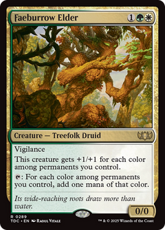 Faeburrow Elder (289) [Commander: Tarkir: Dragonstorm] - Deck Out Gaming