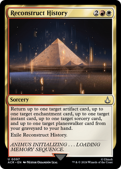 Reconstruct History (97) [Assassin's Creed] foil - Deck Out Gaming