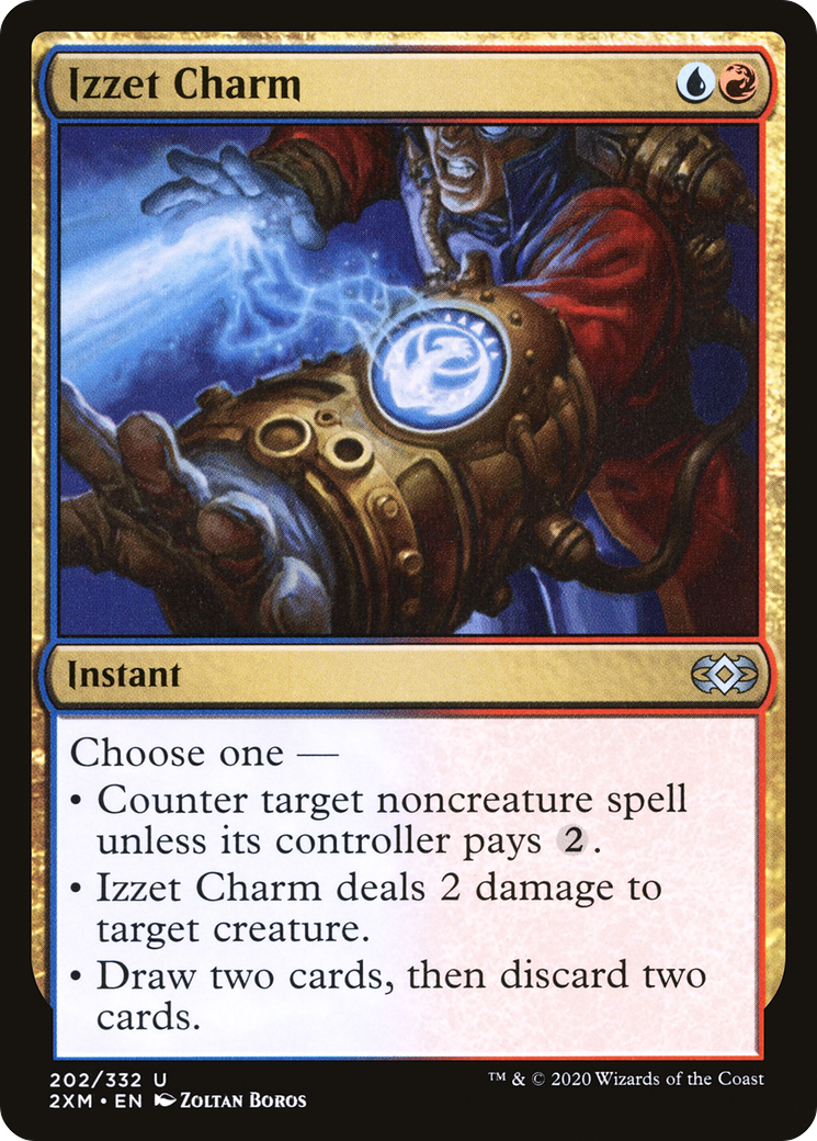 Izzet Charm (202) [Double Masters] foil - Deck Out Gaming