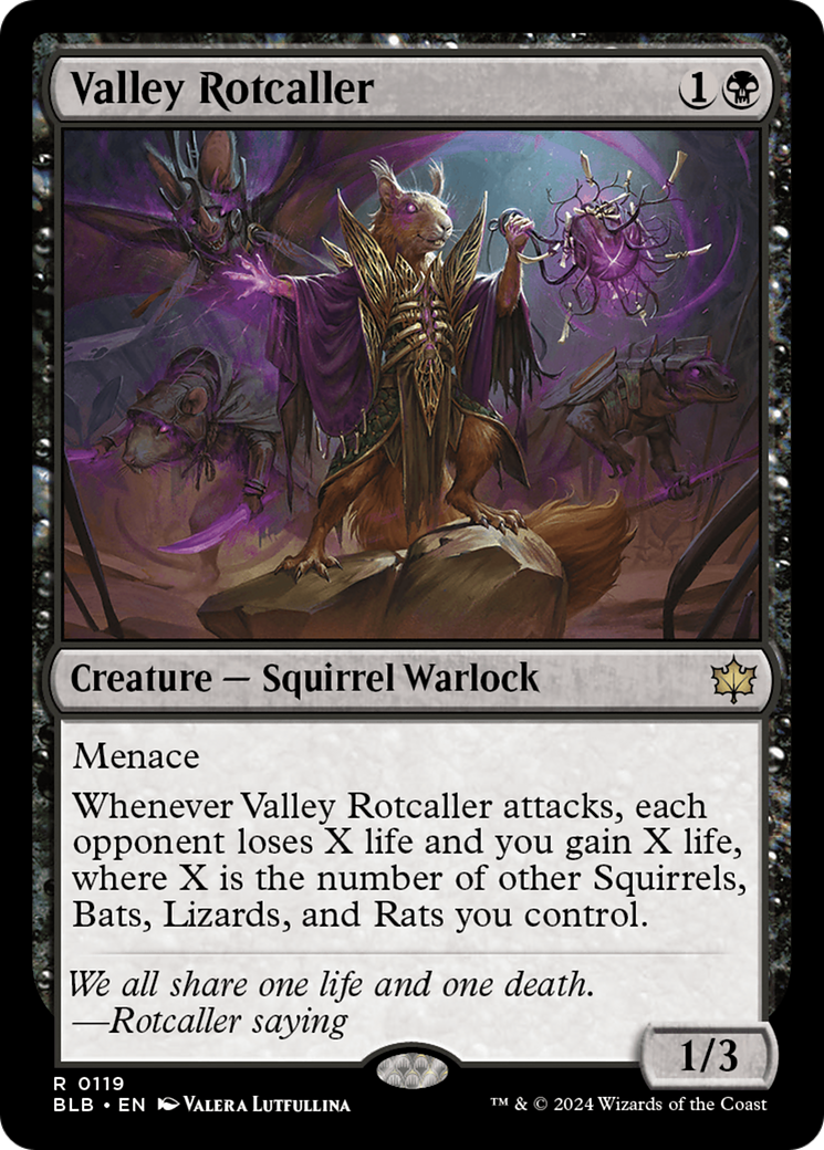 Valley Rotcaller (119) [Bloomburrow] - Deck Out Gaming