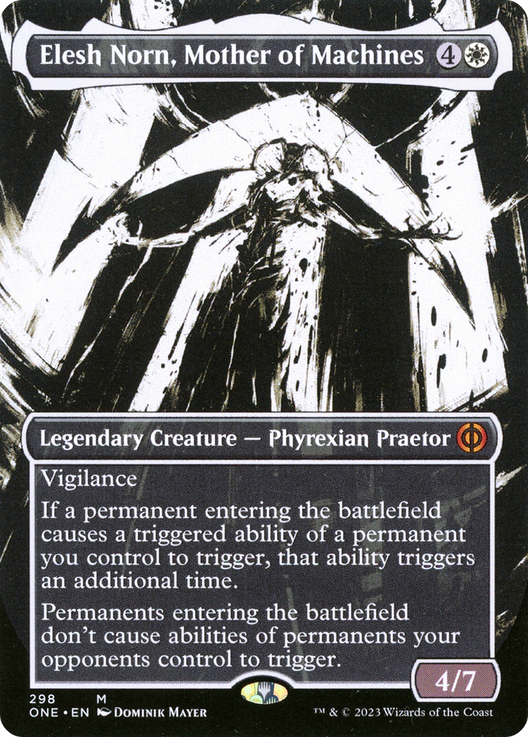 Elesh Norn, Mother of Machines (Showcase) (298) [Phyrexia: All Will Be One] - Deck Out Gaming