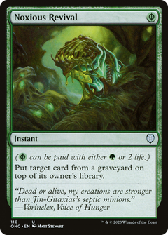 Noxious Revival (110) [Commander: Phyrexia: All Will Be One] - Deck Out Gaming