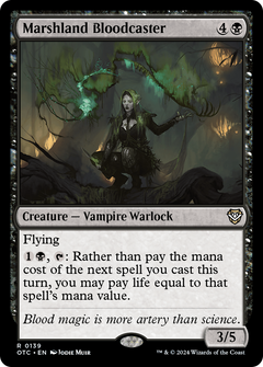 Marshland Bloodcaster (139) [Outlaws of Thunder Junction Commander] - Deck Out Gaming
