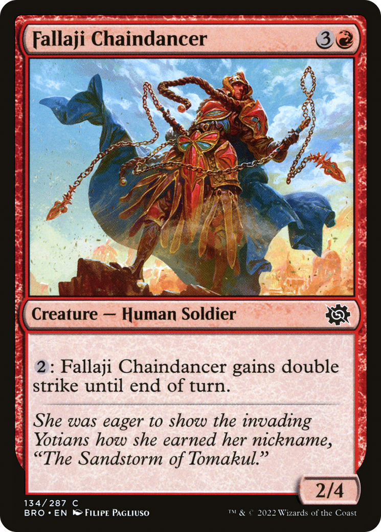 Fallaji Chaindancer (134) [The Brothers' War] - Deck Out Gaming