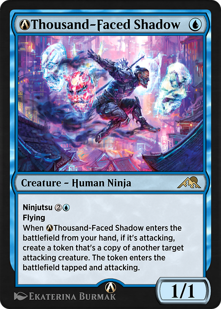 A-Thousand-Faced Shadow (A-86) [Kamigawa: Neon Dynasty] - Deck Out Gaming
