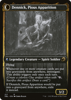 Dennick, Pious Apprentice (217) [Innistrad: Double Feature] - Deck Out Gaming