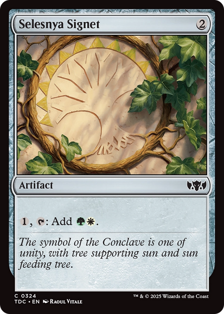 Selesnya Signet (324) [Commander: Tarkir: Dragonstorm] - Deck Out Gaming