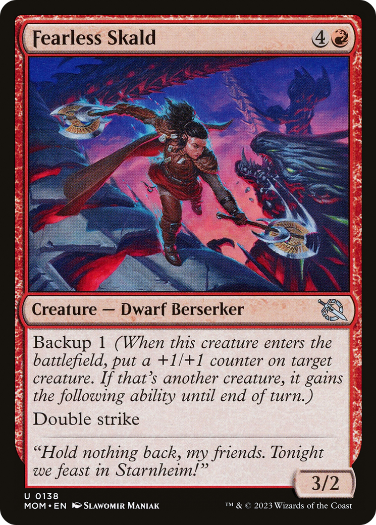 Fearless Skald (138) [March of the Machine] - Deck Out Gaming
