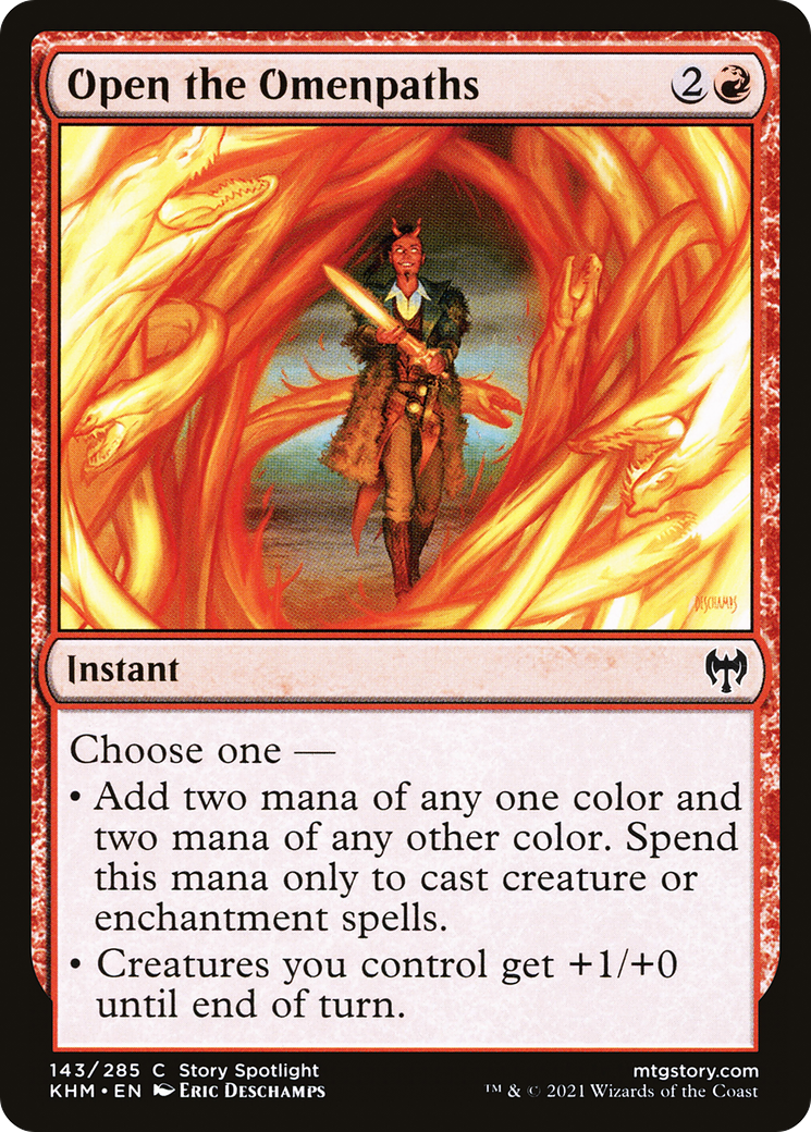 Open the Omenpaths (143) [Kaldheim] foil - Deck Out Gaming
