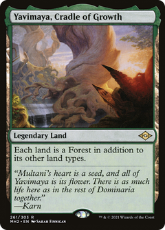 Yavimaya, Cradle of Growth (261) [Modern Horizons 2] - Deck Out Gaming