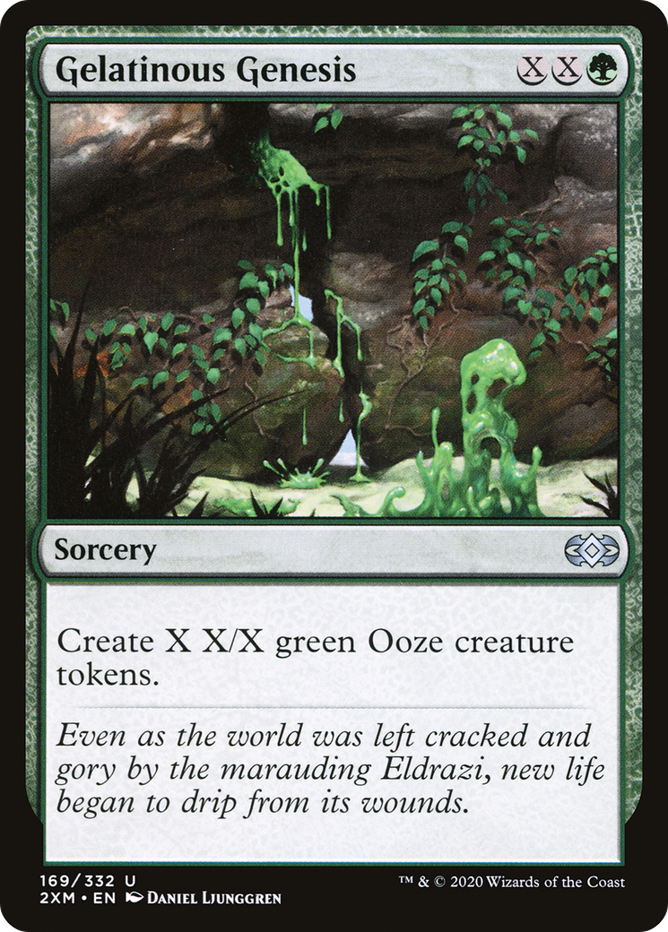 Gelatinous Genesis (169) [Double Masters] foil - Deck Out Gaming