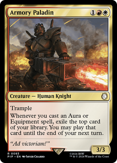 Armory Paladin (93) [Fallout] - Deck Out Gaming