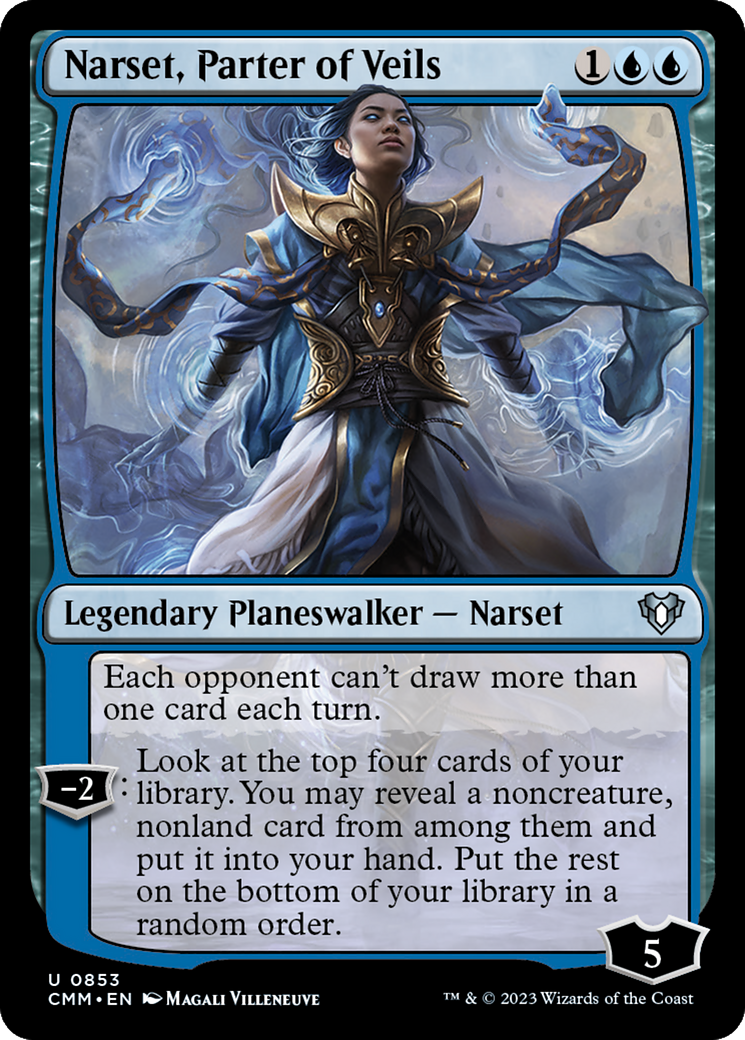 Narset, Parter of Veils (853) [Commander Masters] - Deck Out Gaming